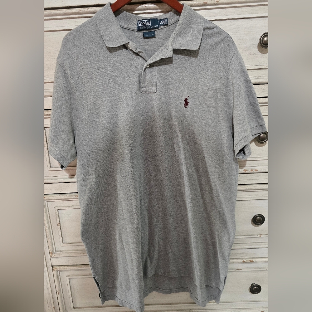 Polo by Ralph Lauren Classic Gray Polo Shirt